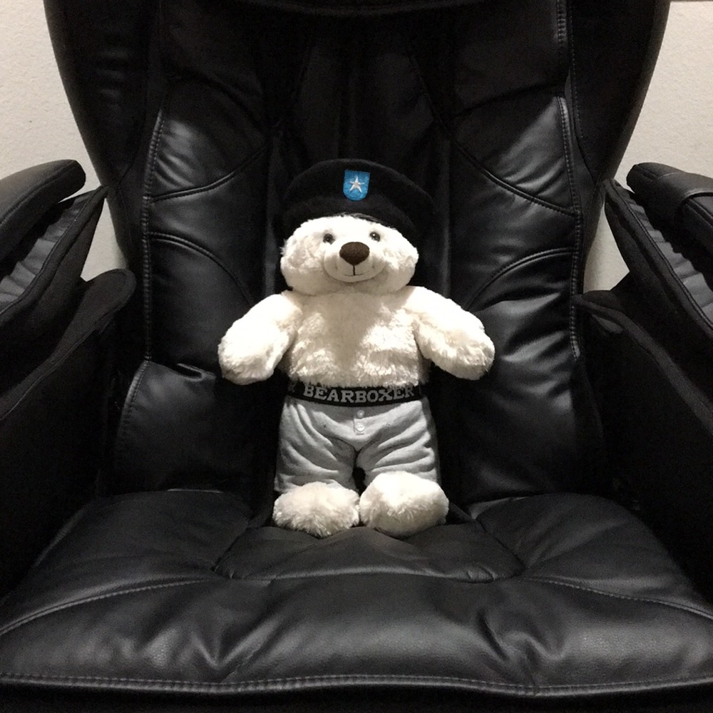 ❣️ BUILD-A-BEAR ❣️ COLLECTION SUPER CUTE BEAR IN STYLISH HAT & PANTS ( NWOT ) .